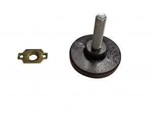 Charlsten höhenverstellbare Füße Gummiversion