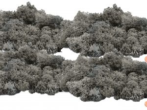 Muwse Islandmoos Titangrau 100 g händisch gerupft Osternest Weihnachtskrippe