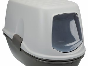 Trixie Katzentoilette Berto Top mit Trennsystem - taupe/helltaupe