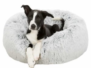 Trixie Bett Harvey - rund - weiß-schwarz / 50 cm