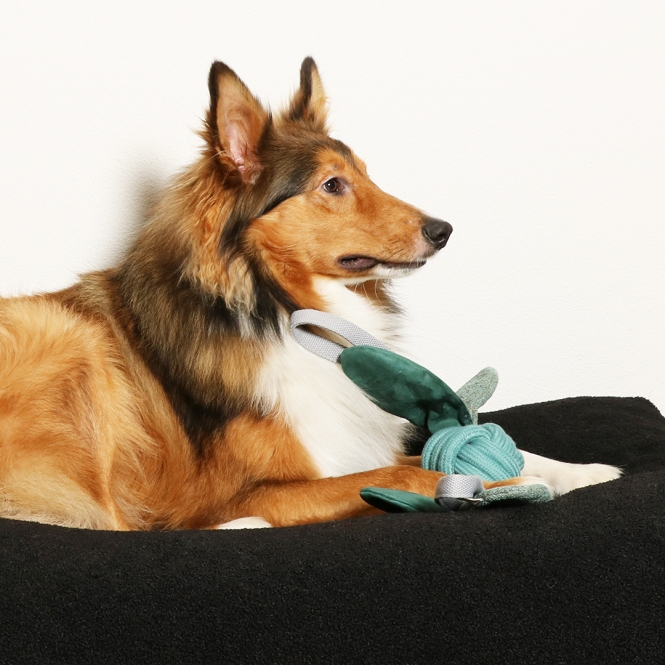 D&D Baumwolll-Spielzeug Jule - blau - 52 x 10 x 10cm – Bild 4