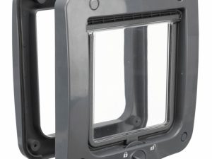 Trixie 4-Wege Freilauftür - grau