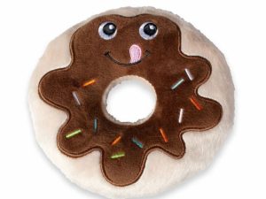 Karlie Flamingo Hundespielzeug Plüsch Schoko Donut