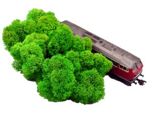 Muwse Islandmoos Grasgrün 25 g Maßstab Spur H0 Modellbau
