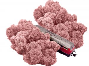 Muwse Islandmoos Rosa 50 g Maßstab Spur H0 Modellbau