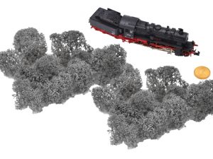 Muwse Islandmoos Titangrau 10 g Maßstab Spur N Modellbau