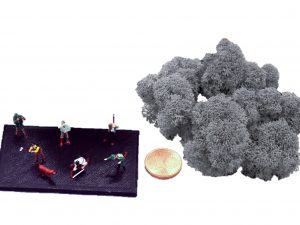 Muwse Islandmoos Titangrau 10 g Maßstab Spur TT Modellbau