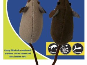 Baumwoll-Mäuse mit Catnip
