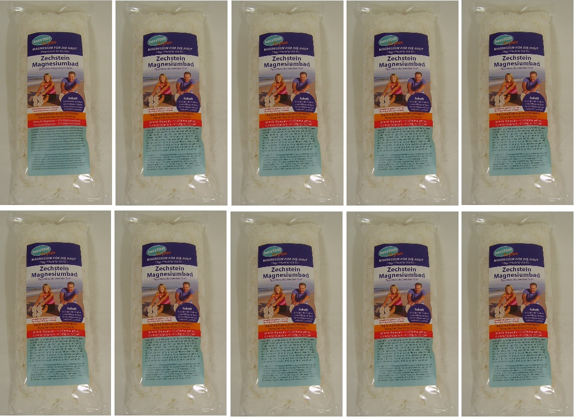 Zechstein Magnesium-Flocken - Magnesium Bad - 750g - Magnesiumchlorid 47% Magnesiumflakes kexx1001 – Bild 6