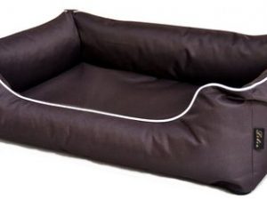 Lebon Hundebett Paula 3 - 120 x 90cm - Dunkelbraun
