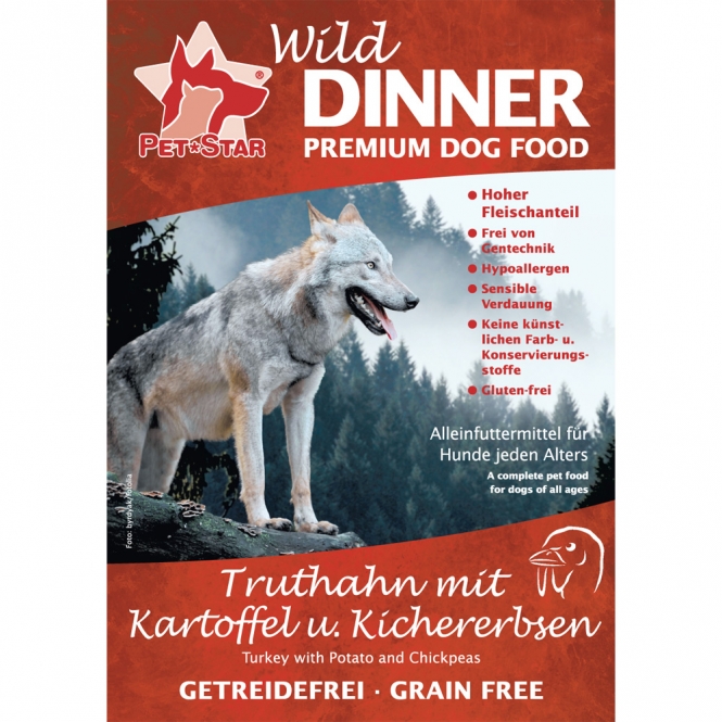 Wild Dinner Truthahn - Getreidefrei - 500 g – Bild 3