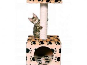 Trixie Junior Kratzbaum Zamora - Beige mit Pfoten